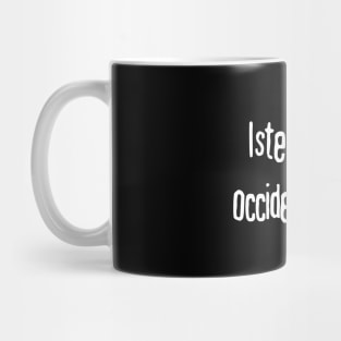 This Machine Kills Fascists (Interlingua) Mug